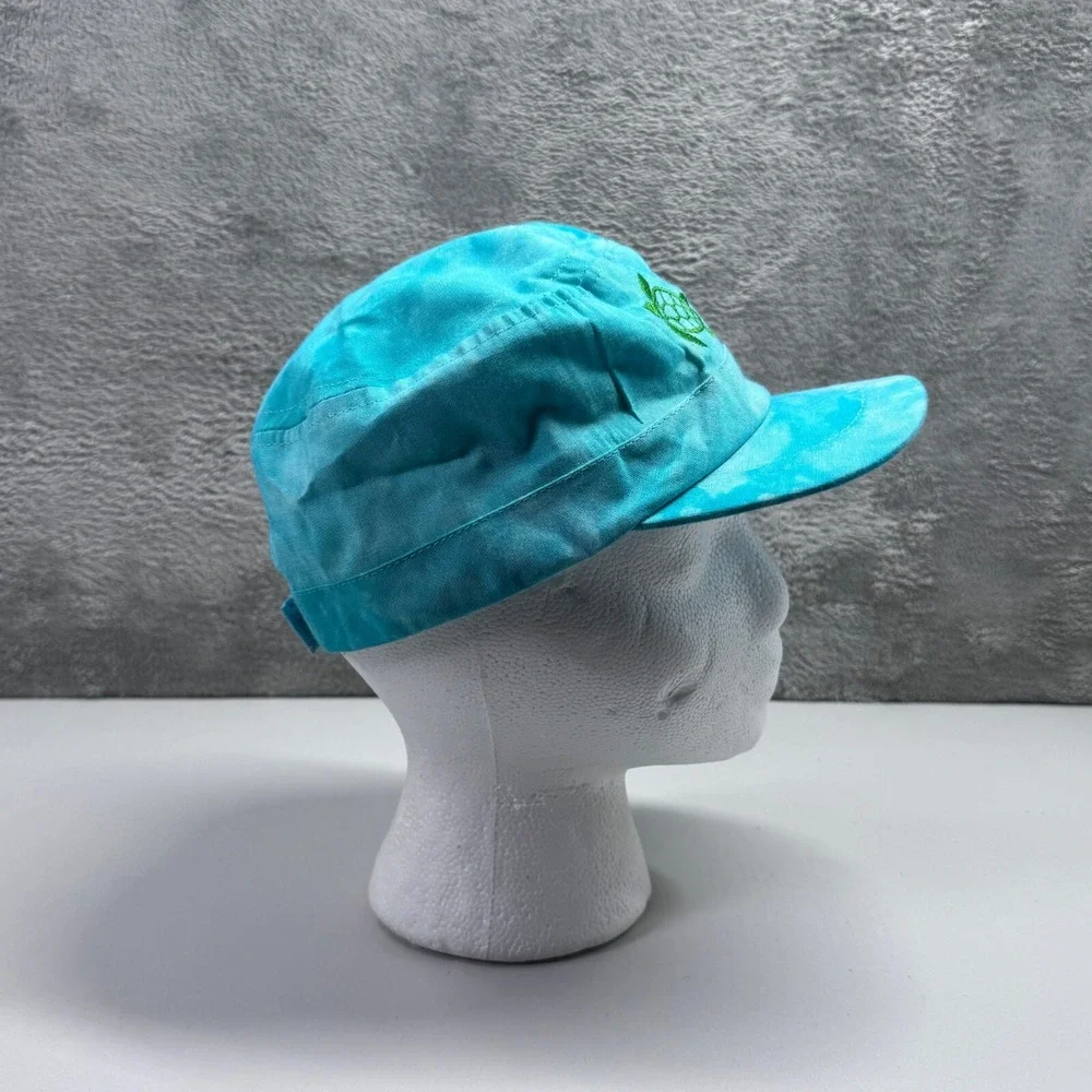 Jacobson Hat Newport Aquarium Blue Tie Dye Sea Turtle Kids Cap Adjustable Tots